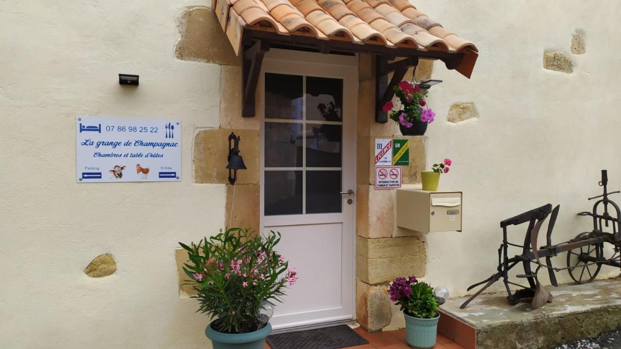 La Grange De Champagnac Bed and Breakfast Yvrac-et-Malleyrand Eksteriør billede